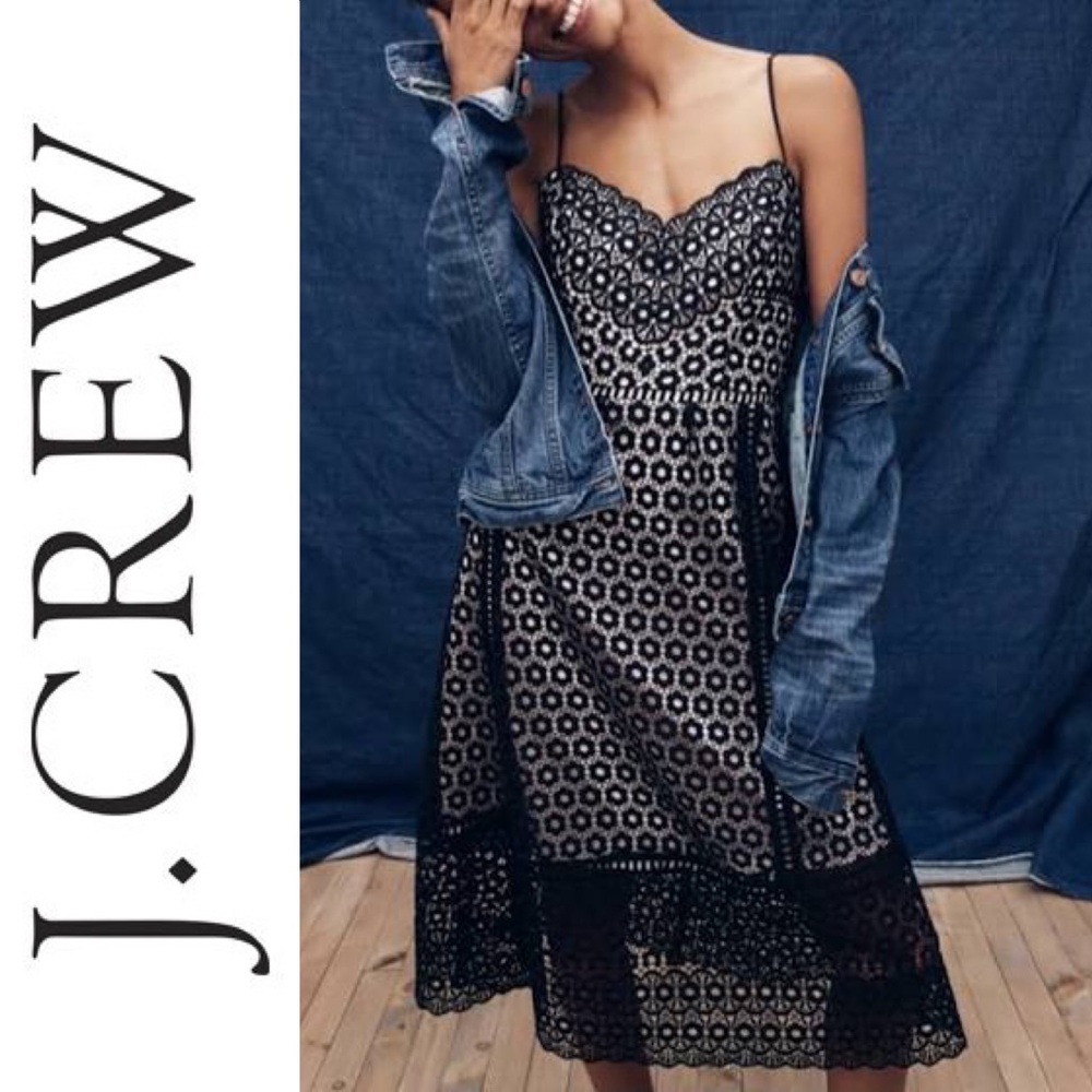 J. CREW Daisylace Dress Size 10